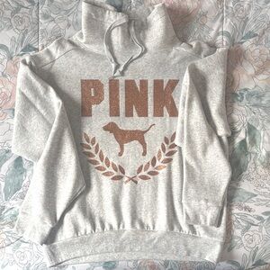 PINK Victoria's Secret Heather Gray Hoodie
